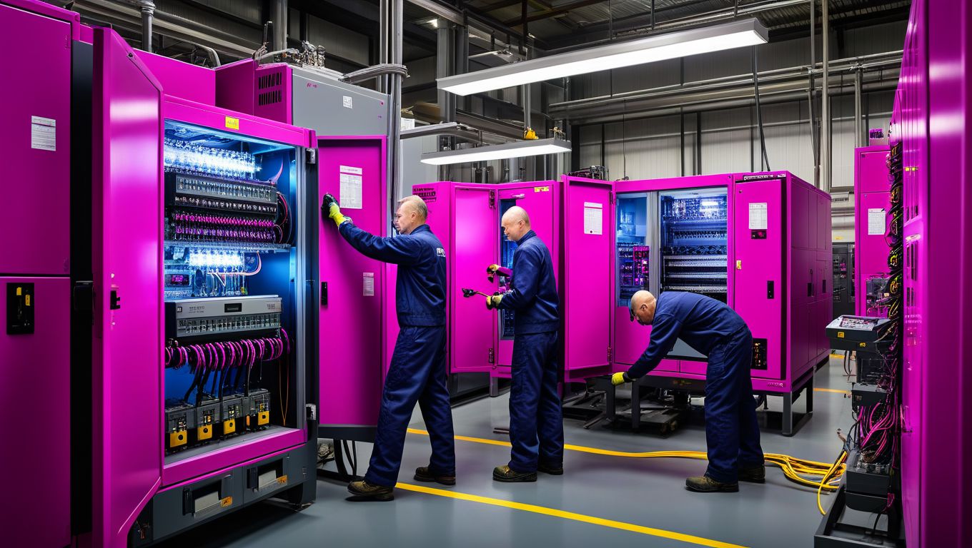 Montaż instalacji elektrycznych i automatyki przemysłowej